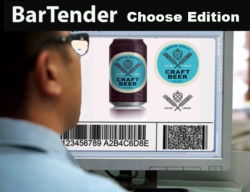 Select BarTender PC label software 