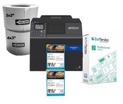 Natasha's Law starter kit - full colour Epson C6000Ae with automated allergen bolding