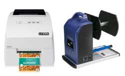 Package Deal -Primera LX500e Colour Label Printer  + 3 year warranty + RW4 rewinder