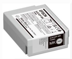 BLACK Pigment Ink Cartridge (50ml) for the Epson C4000 BEST FOR MATT LABELS
