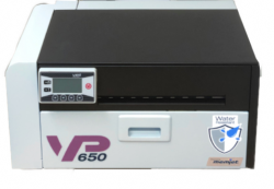VP650e colour label printer +  water resist ink tanks + no unwinder - choose suitable unwinder 
