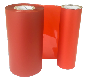 TOMATO RED SPOT COLOUR RIBBON 110mm X 200M