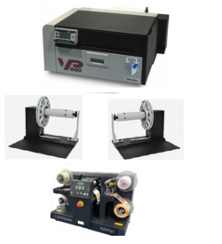 Package Deal - Reduced Price Bundle -Make Any Size or Shape Labels - VP650 + WINDERS + MINI 220 LABEL FINISHER
