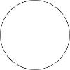 DJG74707 - 64mm Circular KTEC DJG High Gloss Labels for LX400e / LX200e