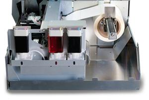 New - with our 3 years UK on-site swap out warranty - LX3000ePIG ultra high quality 8 inch (203mm) wide PIGMENT best for water resist - latest bulk ink tank model photo quality colour label printer 