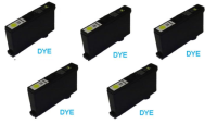 5 Pack Yellow Dye Ink Cartridge for the Primera LX900e / RX900e printer