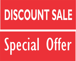 DISCOUNT OFFERS -