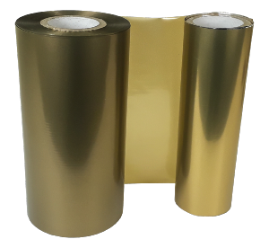 GOLD FOIL SATIN LACQUER METALLIC 110mm X 200M