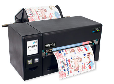 DTM FX810e 8 inch wide Foil Imprinter  + 3 year warranty