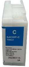Vibrant Cyan ink  (80ml) for Epson D6000 /D6500 printers