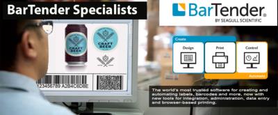 BarTender PROFESSIONAL  Software designer with 5 printer licenses